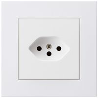 UP-Steckdose kallysto.pro T13 weiss mit Kinderschutz