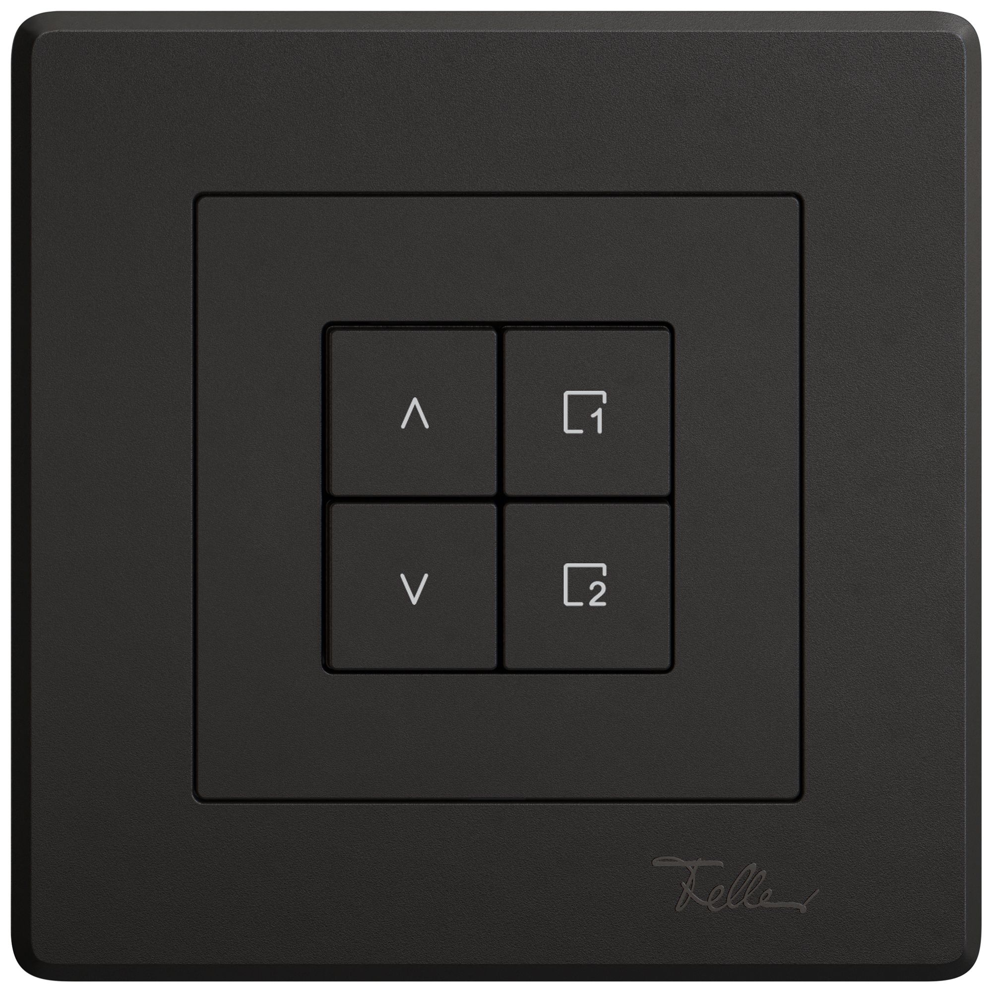 Interrupteur stores ENC EDIZIO.liv Wiser SNAPFIX® 1 scène 4 touches no