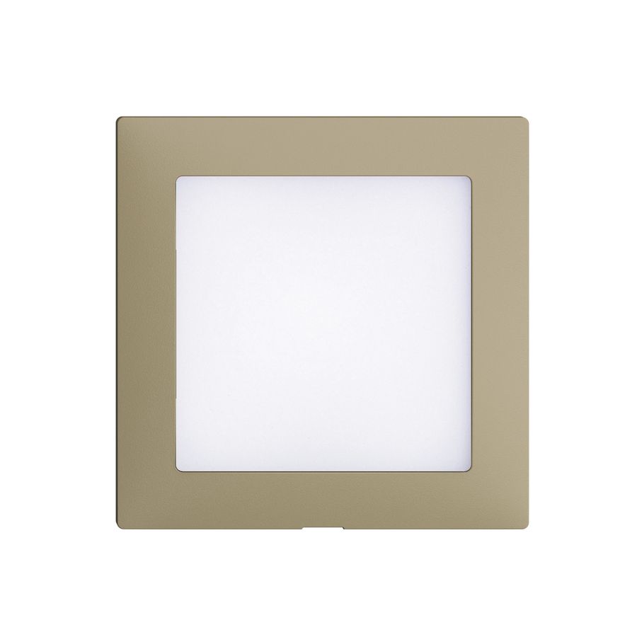 Kit frontale EDIZIOdue sand 60×60mm per lampada LED