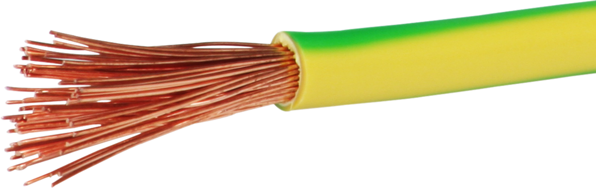 Toron T 10mm² vert-jaune Eca