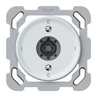 UP-Schlüsselschalter origin Ausschalter 0/1L 16A 250V 0-I-0-I 77×77mm weiss