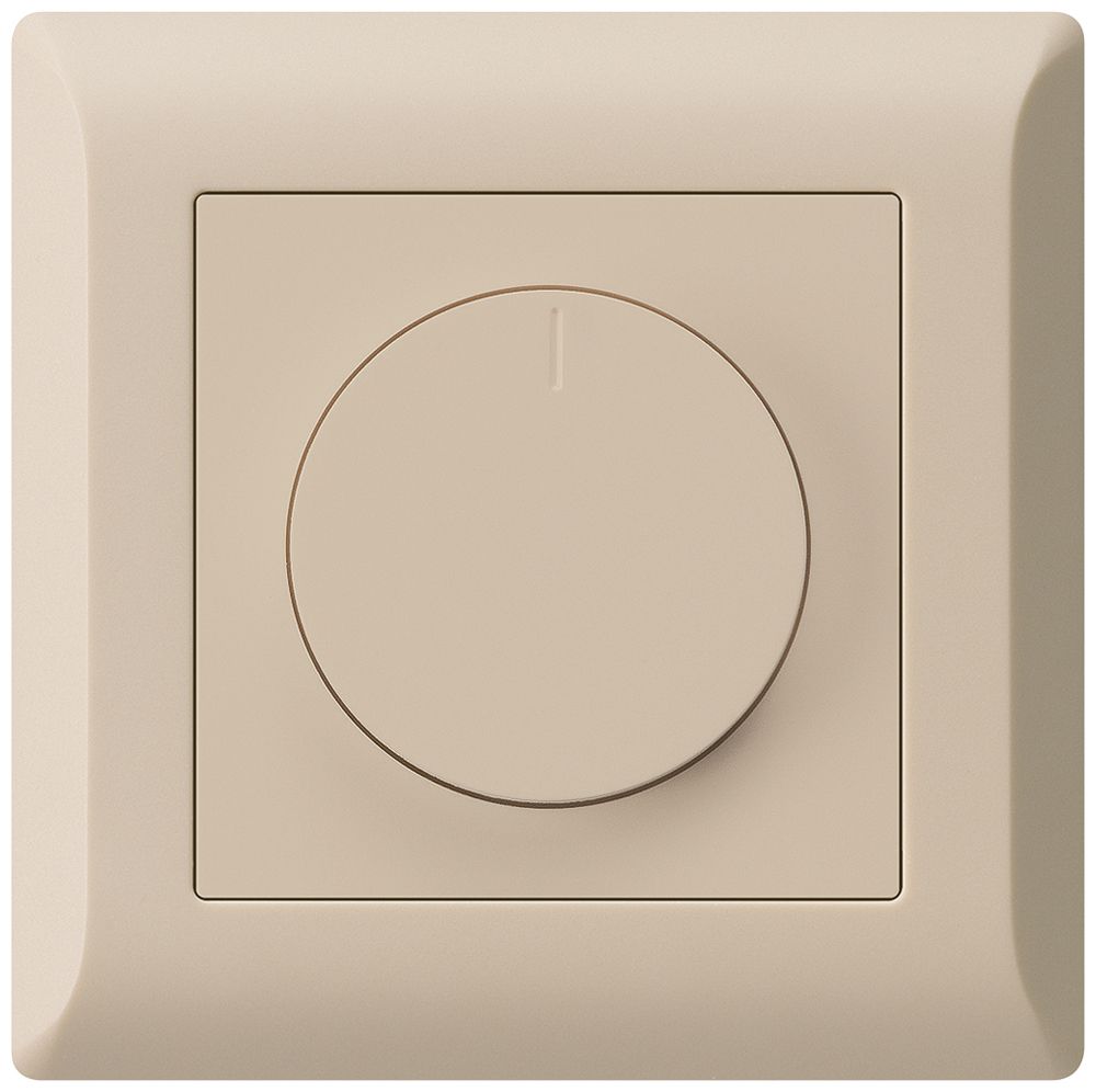 UP-Universaldimmer kallysto.line Phasenanschnitt mit LED beige