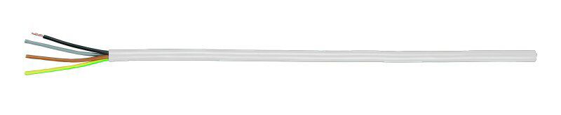 Câble Td 4×1.5mm² 2LNPE blanc Eca