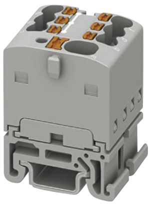 Verteilerblock PX PTFIX 4/6X1.5-NS15A GY