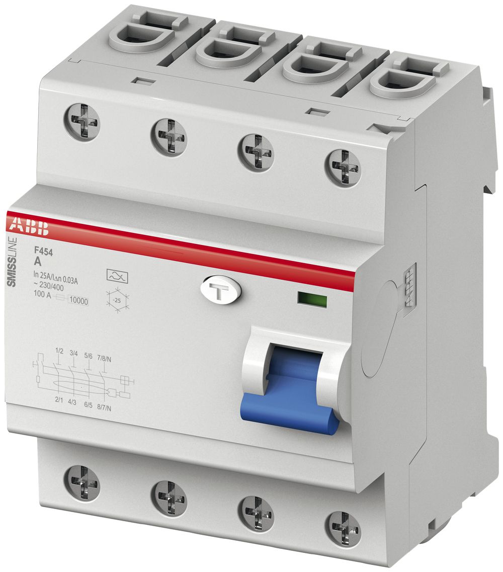 Fehlerstromschutzschalter SMISSLINE CLASSIC 40/300 3P+N 40A/300mA