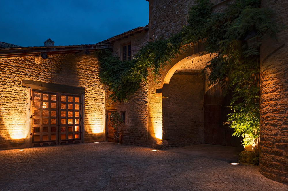 EB-LED-Bodenleuchte SLV DASAR 270 ASYM 30W 2000lm 3000K IP67/65 Edelstahl