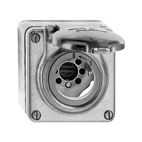 Contatto rotat. bagn.0<-1/2 Al, per serratura, senza cilindro