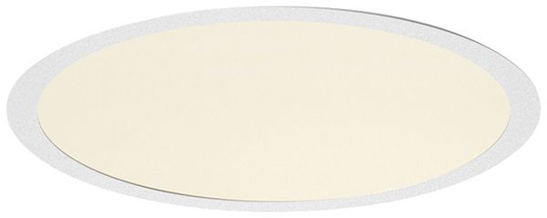 EB-LED-Deckenleuchte SLV MEDO 30 8W 1150lm 930/940K 70° Ø300mm weiss