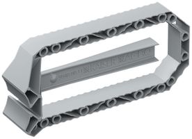 Flügelset AGRO Prefix® 137×59×16mm, hellgrau, 10 Stück