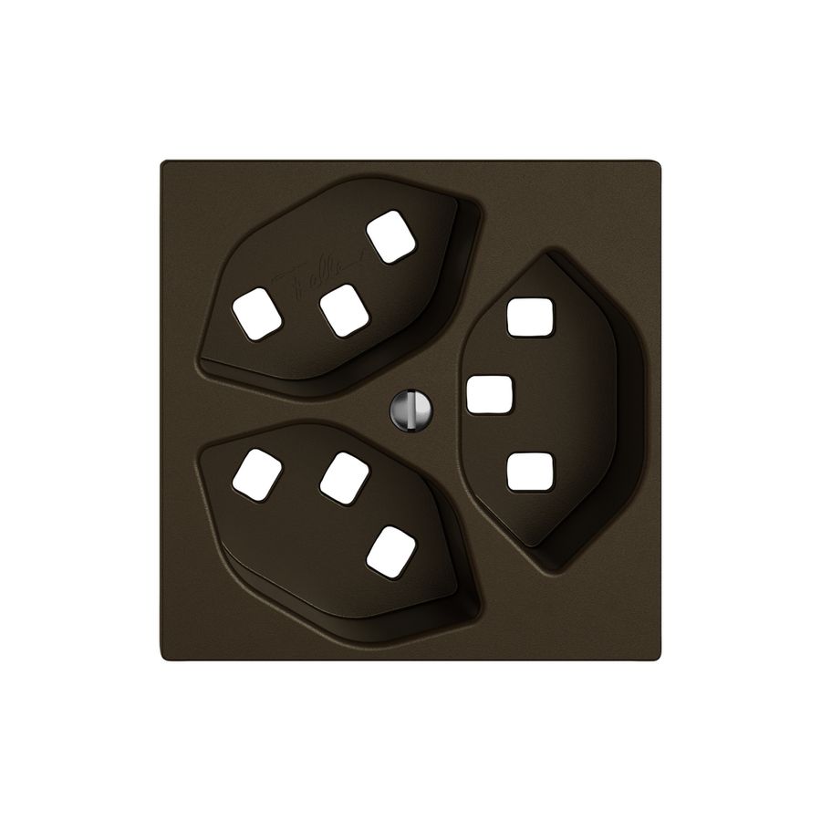 Montageset EDIZIO.liv SNAPFIX® für 3×T23 br