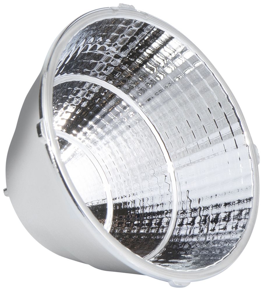 Reflektor DOTLUX SLIMtrack Kunststoff symmetrisch 24° Ø63×38mm Silber