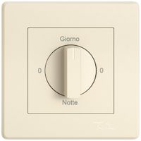 Kit di montaggio INC EDIZIO.liv SNAPFIX® p.interr.rot.manop.0-Giorno-0-Notte cr