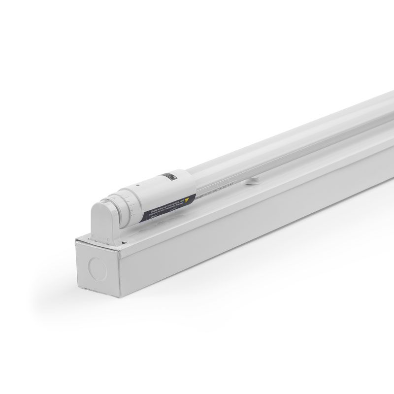 Réglette LED semi-autonome 23W 3400lm 840 G13 1500mm satiné