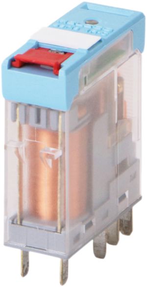 Interfacerelais ComatReleco C12-A21X, 230VAC, 2W AgNi+Au 5A, LED