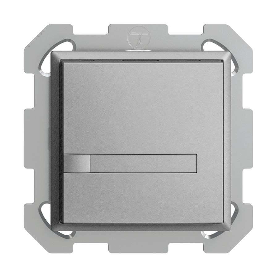 Poussoir KNX RGB ENC EDUE, 250mW, s.LED, a.papier, 1×poussoir, comm.1×touche, si