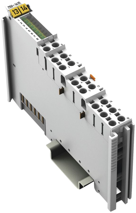 Module d'entrée numérique AMD WAGO 2L, 8-canal, 24VDC, 3ms, gris clair