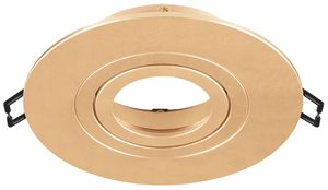 Telaio da incasso SLV NEW TRIA 75 alluminio Ø110×26mm ottone