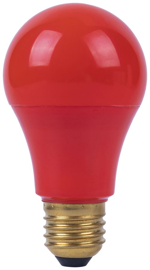 LED-Lampe ELBRO E27 A19 3W 230V 40lm rot opal