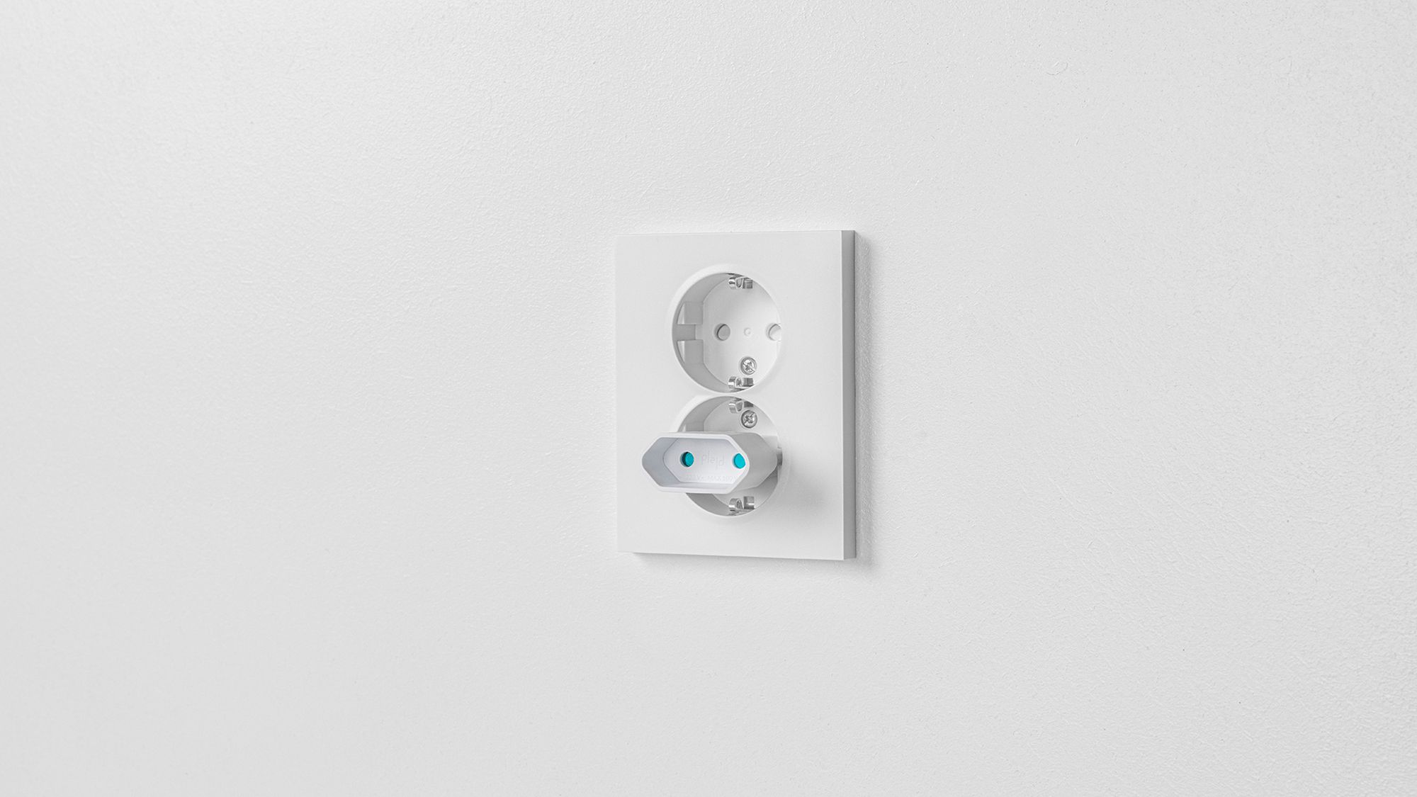 Steckdosen-Dimmaktor RF Plejd SPD-01 220…240V CEE 7/16 (Typ C) weiss