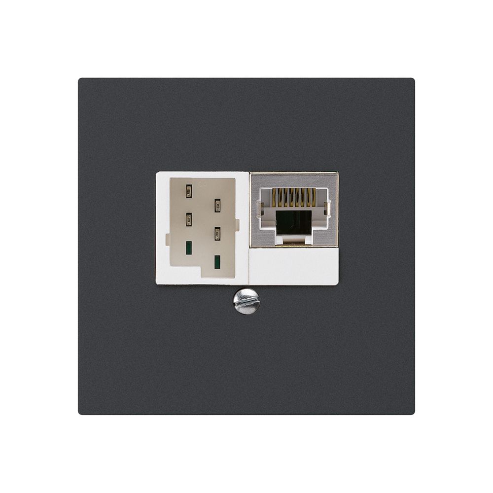 UP-Dose kallysto 1×RJ45s+1×TT83 schwarz