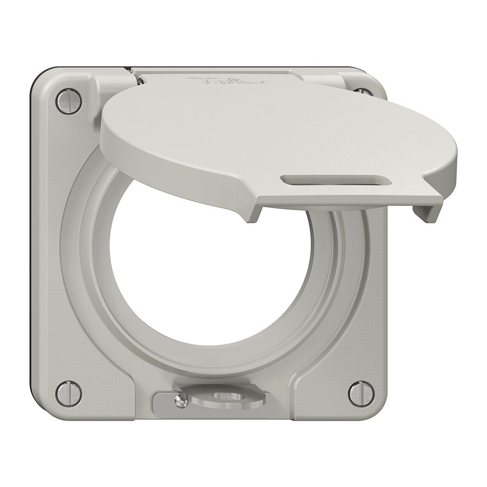 Deckel mit Klappdeckel NEVO Ø53mm abschliessbar lgu (Dicht.sz)