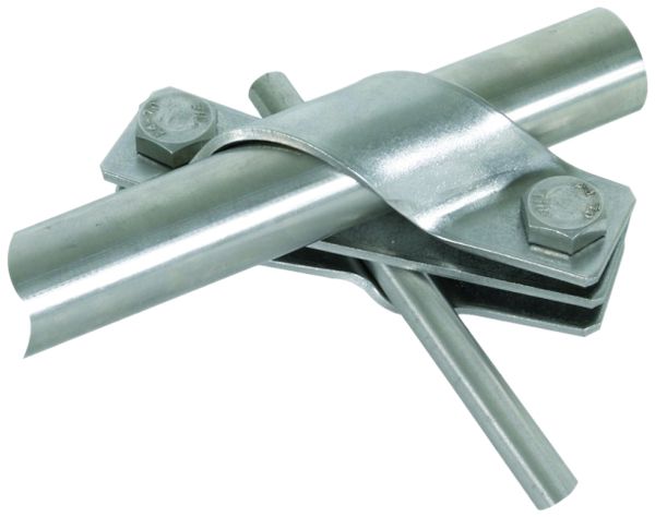 Collare di raccordo DEHN/elvatec per dispersori, V4A