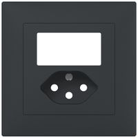 Kit de montage ENC SIDUS B pour prise de charge USB+T13 anthracite