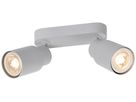 Spot SLV PURI 2.0 Tube CW GU10 2×6W DIM 150×42×138mm grau