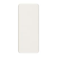 Placca di copertura INC 3×1 cieca bianco