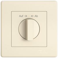 UP-Montageset EDIZIO.liv SNAPFIX® f.Schwenktaster m.Griff Auf → ← Ab cr