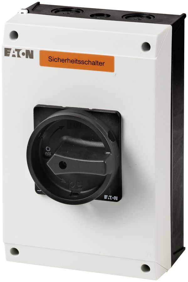 Interruttore di sicurezza ETN 0/6L 1Ch/R 50A nero