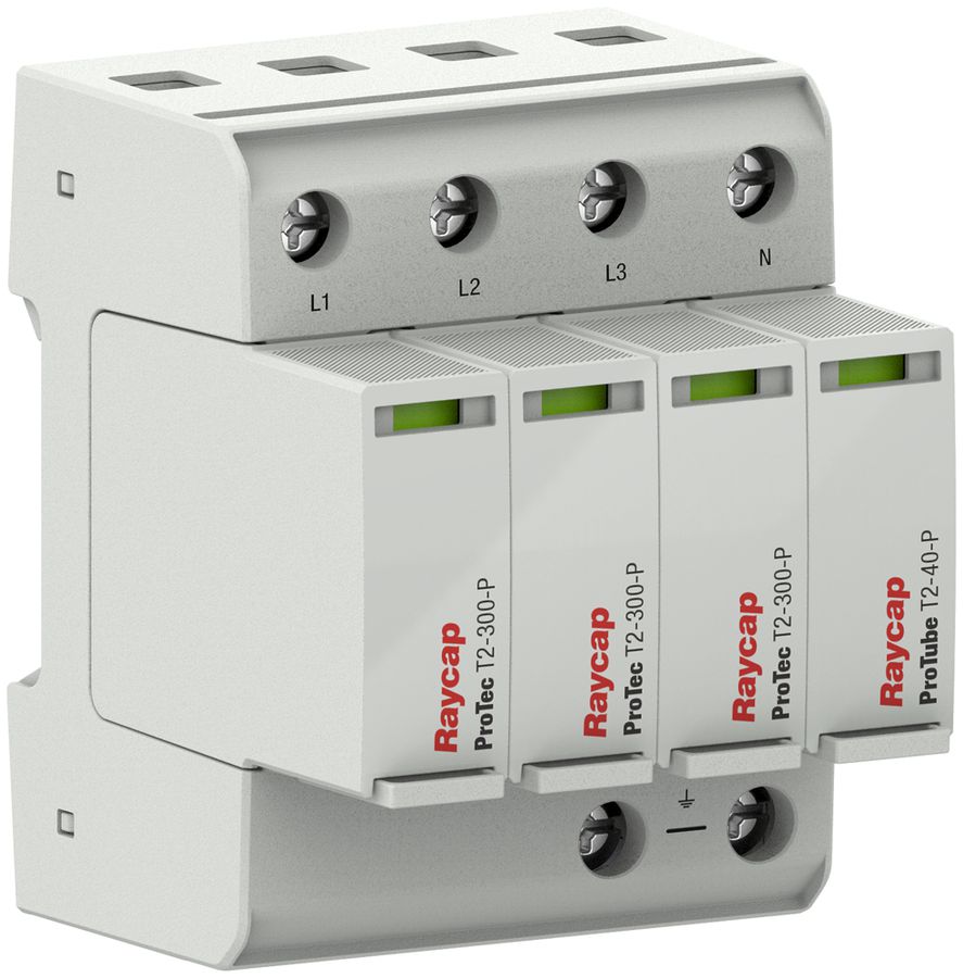 Parasurtension AMD ProTec T2-300-3+1, type 2, 3L/N 315A TN-S/TT