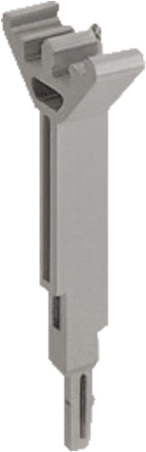 Portaetichette di gruppo WAGO 15mm per morsetti 870 grigio