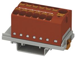 Verteilerblock PX PTFIX 10/12X4-NS35 RD