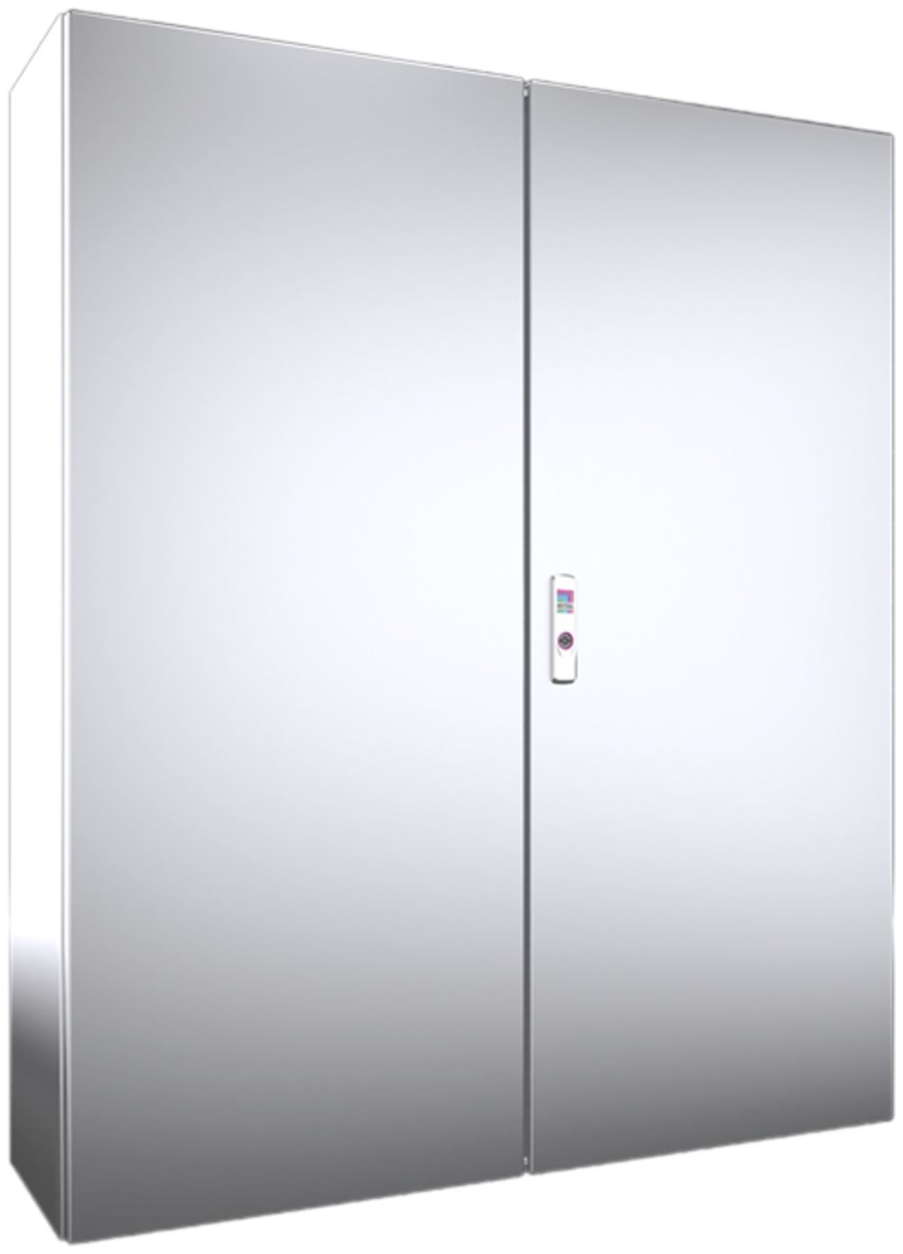 Armoire compacte Rittal AX, 2 portes, IP66, 1000×1200×300mm, acier fin V4A