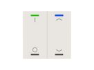 EB-Taster KNX RGBW MDT BE-TAL60T211.D1 2T/4B Temp.weiss matt "I/O"-"Jalousie"