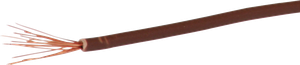 T-Litze 0.5mm² braun Eca, Spule à 200m