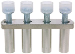 Connexion transversale Woertz 81508/4, 4L, pour borne série 3452/10, 3303