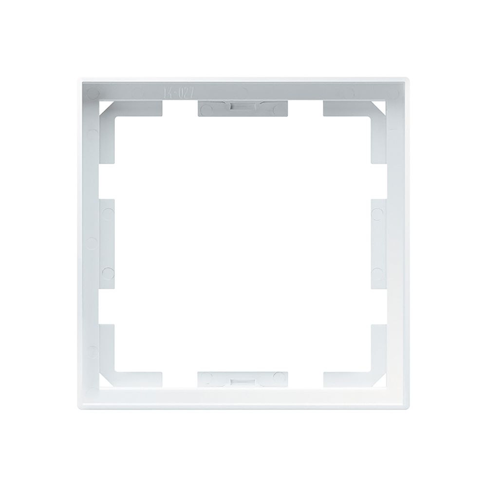Frontrahmen Hager basico KNX RTR weiss