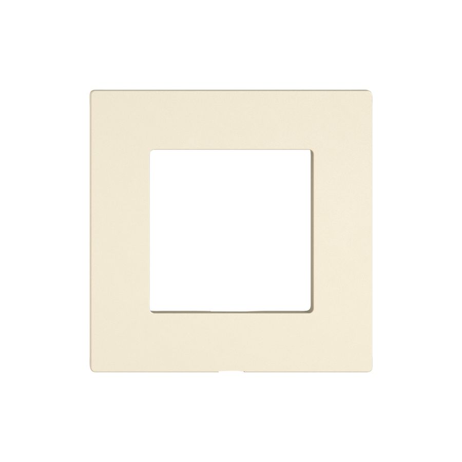 Plaque frontale EDIZIO.liv Wiser 60×60mm crema