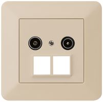 UP-Antennendose R/TV HMS kallysto.trend 14dB beige