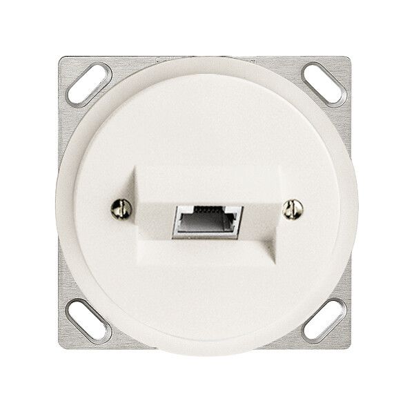 Scatola di raccordo INS JK 58 1RJ45 bianco
