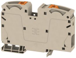 Durchgangs-Reihenklemme Weidmüller A2C PUSH IN 2×35mm² TS35 beige