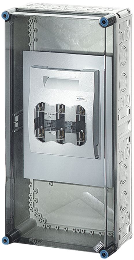 NH-Gehäuse Hensel Mi, 1×NH 1, 250A 3P+PE+N