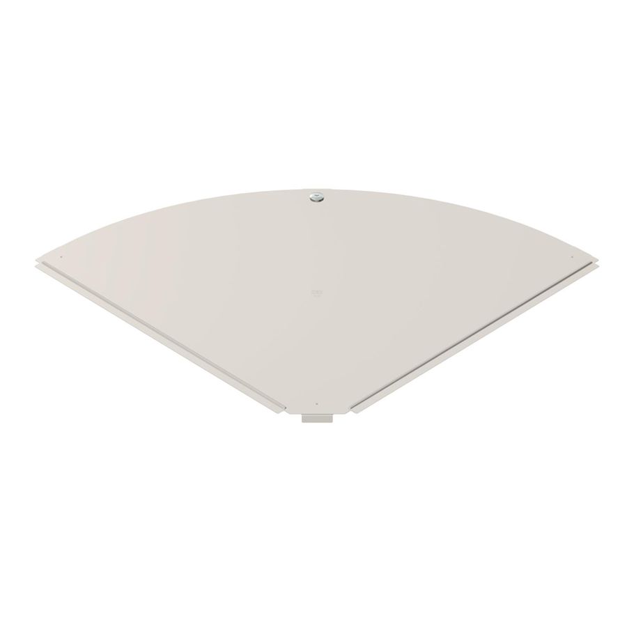 Deckel BET RBD 90° 500mm Edelstahl A4 blank