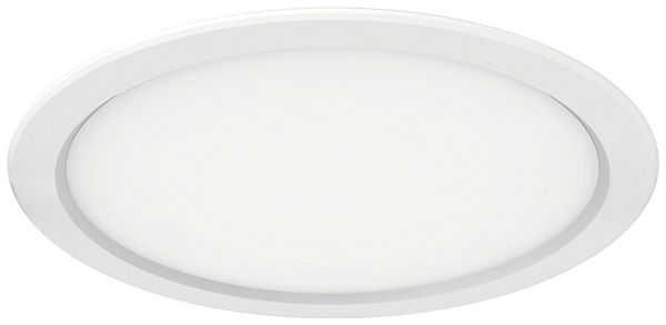 Downlight LED Siteco Lunis DIF 14W 1400lm 830 IP20/IP40 Ø166mm blanc