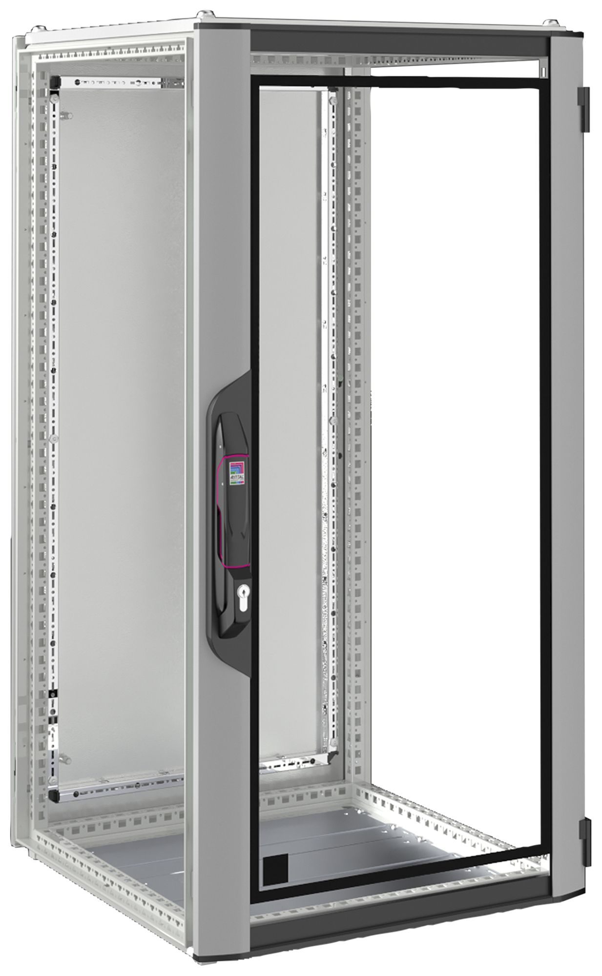 Netzwerkschrank 19" Rittal VX IT 5326.190 600×1200×600mm 24HE Stahl grau