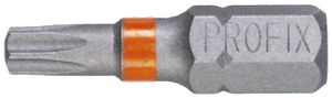 Bit Torx-Schraube PROFIX T20×25mm 1/4" Markierung orange