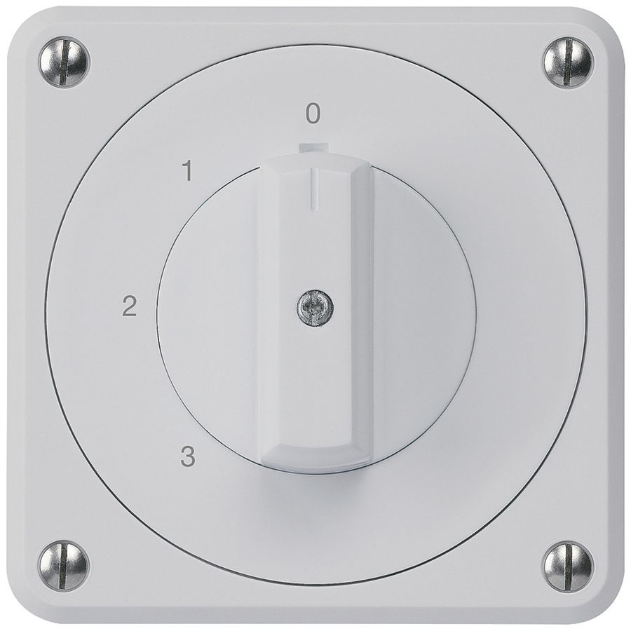 UP-Drehschalter robusto IP55 S5/1P grau für Kombination