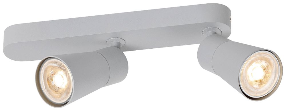 Spot SLV PURI 2.0 Cone CW GU10 2×6W DIM 258×42×138mm grau
